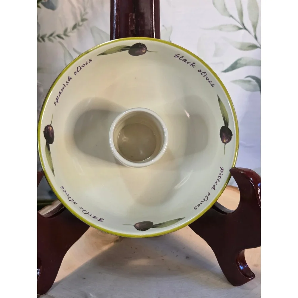Liddy stoneware olive